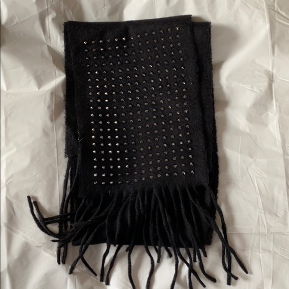 Burberry Cashmere Check Scarf | Neiman Marcus Burberry Studded Scarf